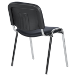 Посетителски стол Carmen 1135-1 LUX - черен N