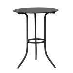 Метална градинска маса NIGER D 60 - черна