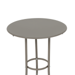 Метална градинска маса NIGER D 60 - капучино