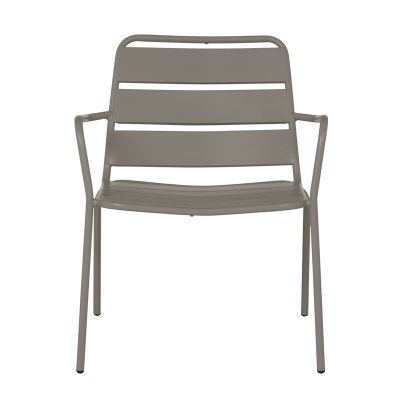 Метален градински стол SAKI - капучино