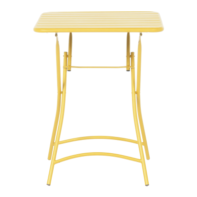 Сгъваема кетъринг маса OKENE - жълта