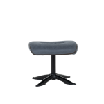 Кресло с табуретка EMA - синьо