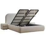 Тапицирана спалня с матрак FABER 160 х 200 - лате 06