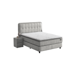 Тапицирана спалня с матрак PICASSO 160 x 200 - бежов 626