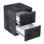 Нощно шкафче за спалня CANCUN - сив 18