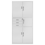 Метален шкаф Carmen CR-1281 ZH