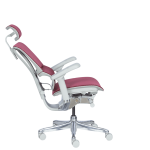 Ергономичен стол ERGOHUMAN IOO ELITE 2 - сива рамка - червен