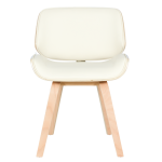 Трапезен стол Carmen 9976 - бук-крем