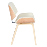 Трапезен стол Carmen 9976 - бук-крем