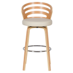 Бар стол Carmen 4041 - бук - крем