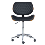 Президентски офис стол Carmen 6410 - орех - черен