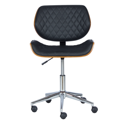 Президентски офис стол Carmen 6410 - орех - черен