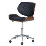 Президентски офис стол Carmen 6410 - орех - черен