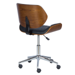 Президентски офис стол Carmen 6410 - орех - черен