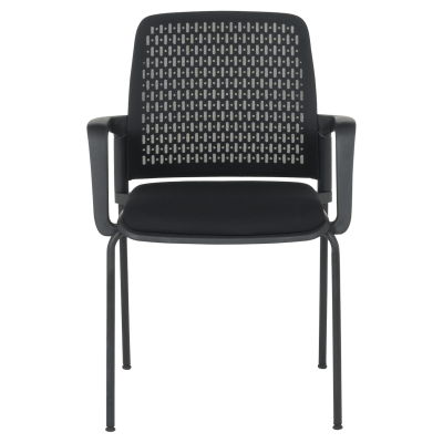 Посетителски стол Carmen 1138 - черен