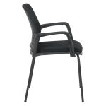 Посетителски стол Carmen 1138 - черен