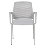 Посетителски стол Carmen 1138 G - светлосив