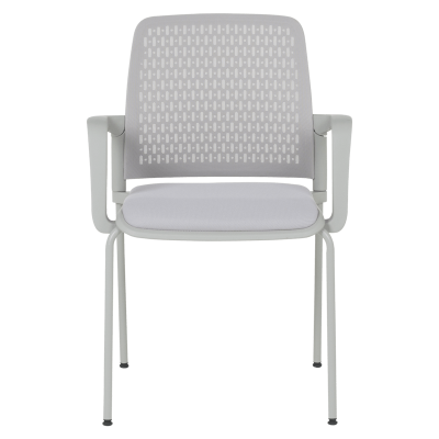 Посетителски стол Carmen 1138 G - светлосив