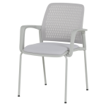 Посетителски стол Carmen 1138 G - светлосив