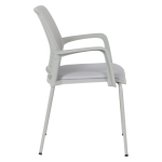 Посетителски стол Carmen 1138 G - светлосив