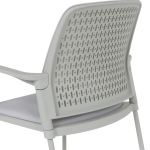 Посетителски стол Carmen 1138 G - светлосив