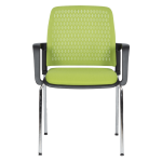 Посетителски стол Carmen 1138 CH - зелен