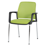 Посетителски стол Carmen 1138 CH - зелен