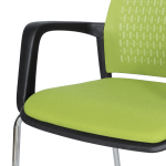 Посетителски стол Carmen 1138 CH - зелен