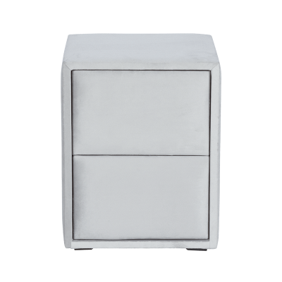 Нощно шкафче за спалня WAVE - светлосив 25