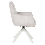 Трапезен стол VALGA 6 - крем