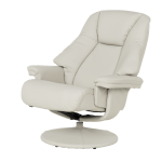 Кресло с табуретка ANA - светлосиво