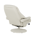 Кресло с табуретка ANA - светлосиво