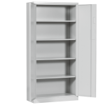 Метален шкаф Carmen CR-1282 E K - сив