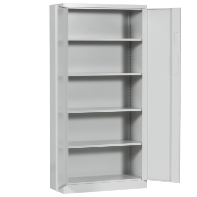 Метален шкаф Carmen CR-1282 E K - сив