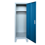 Метален шкаф Carmen CR-1605-1 JZ - сив / син