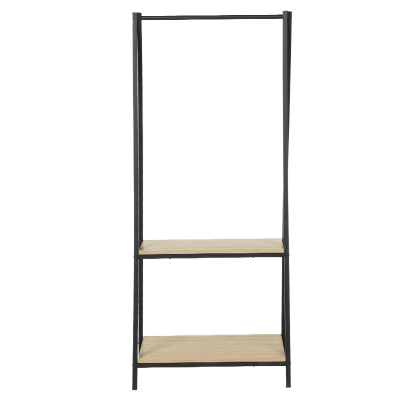 Закачалка за дрехи VARNAMO - бук / черно