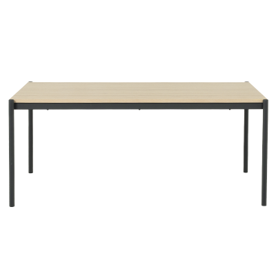 Трапезна маса KIRUNA - бук / черно