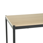 Трапезна маса KIRUNA - бук / черно