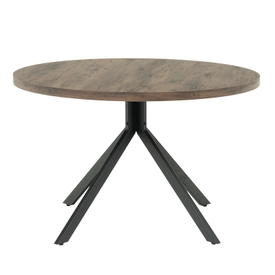 Трапезна маса LUDVIKA - орех / черно