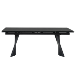 Разтегателна трапезна маса KOWAL - черна