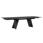 Разтегателна трапезна маса KOWAL - черна