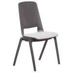 Посетителски стол LIMBER - бял