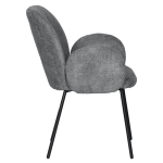 Трапезен стол OLIVER - сив 68