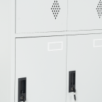 Метален шкаф Carmen CR-1244 GR - сив