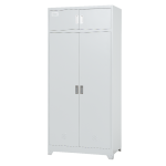 Метален шкаф Carmen CR-1229 GR - сив