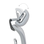 Ергономичен стол METZ - сив