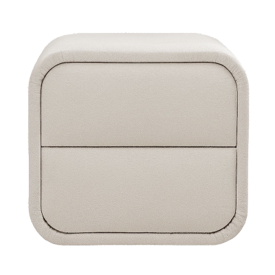 Нощно шкафче за спалня BUMBY - бял 1