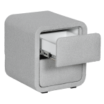 Нощно шкафче за спалня RODOS - светлосив 326