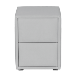 Нощно шкафче за спалня SIESTA - светлосив 21