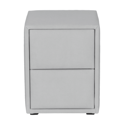 Нощно шкафче за спалня SIESTA - светлосив 21